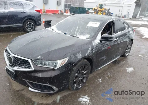 2018 Acura Tlx Tech Pkg from USA, damaged, VIN 19UUB2F5XJA009571